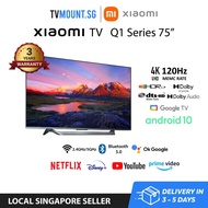 [3 Year Official Warranty] Xiaomi TV Q1 75 inch | QLED 4K | 120Hz MEMC | Android 10 Smart TV | HDR10+ | 30W Box Speaker