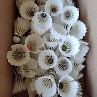 Used/Secondhand Shuttlecock Badminton Training