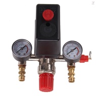 230V Pressure Switch Air Valve Intake Manifold Compressor Control Regulator Gauge Set
