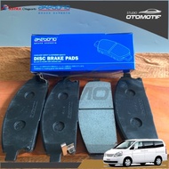 Brake Pad Serena C24 1999-2012 Akebono Front Brake Pads AN-629WK