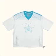 Dmeow Hooray White Jersey White Tee Unisex