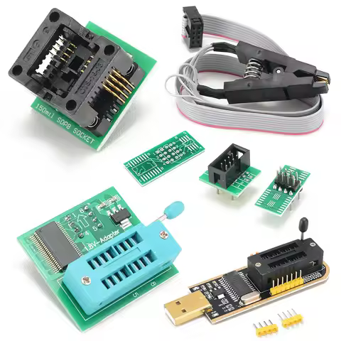 EEPROM Flash BIOS USB Programmer Module With Status Indicator Light BIOS USB Programmer Module Kit f