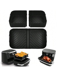 2 Sets Silicone Air Fryer Liners For Flexi Drawer Air Fryer, AF500UK Accessories Reusable Air Fryer 