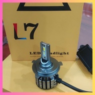 3-color led phase yellow, sunny yellow, white L7, with full pins H4, H7, H11, 9005,9006