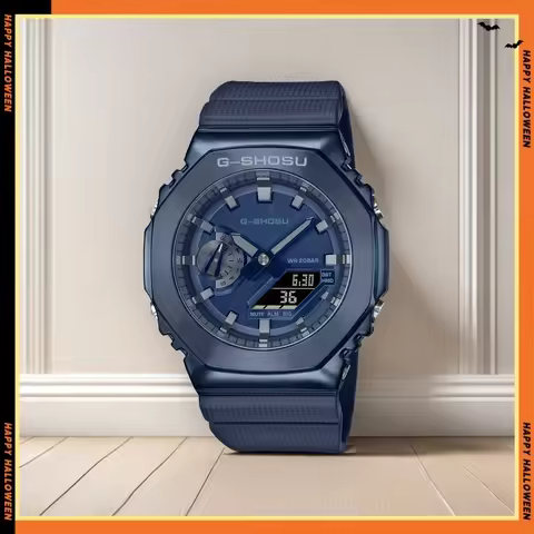 Sports Unisex Digital Electronic Watch Full Function World Time LED Dual Display Oak GM Series