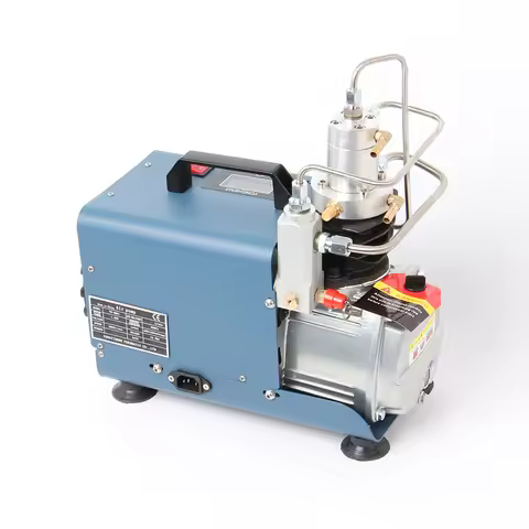 Electric Air Compressor 220V 300BAR 30MPA 4500PSI Pneumatic Airgun Scuba Rifle PCP Inflator High Pre