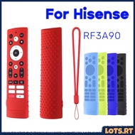 Thickened Silicone Remote Cover For Hisense ERF Series ERF3A90 ERF3D90H Washable Remote Case