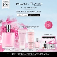 [Until 10 Jan Only] Lancome Miracle EDP Perfume 50ml + 3-pc gift (Now RM435 | Worth RM588)