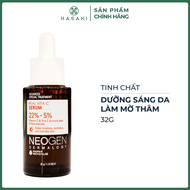 Serum Neogen Dermalogy Dưỡng Sáng Da Mờ Thâm 32g Real Vita C 22% + 5% Niacinamide Serum Hasaki Sản P