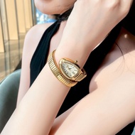 Snake-Shaped Bracelet Watch Female Snake Head Ladies Niche Light Luxury Brand Watch Female Small Gre