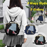 Japan Mis zapatos 3Way Beautiful Leg Bag Denim Skirt Gold Backpack/Backpack/Beautiful Bag/Shoulder Bag/Side Bag/Bead Buckle Japanese