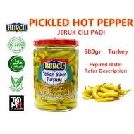 580gr BURCU Pickled Hot Pepper/ Jeruk Cili Padi/ Pickled/ Acar Cili Pedas/ Turkey