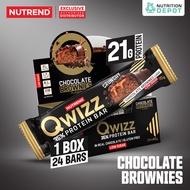 Nutrend Qwizz 35% Protein Bar 1 Box ( 24 ชิ้น)
