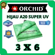 Orchid A20 Super UV Tarpaulin Size 3x6 Made In korea
