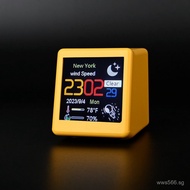 Desktop Digital Weather Smart Cross-Border Desktop WIFI Visual Electronic Ornament Clock Weather Sta