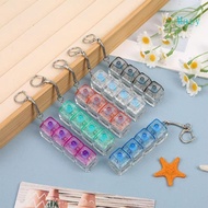 Mary Innovative Decompression Keychain Gadget 4 Plus Buttons Durable ABS  Option