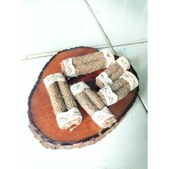 JUTE SACK RING HOLDER FOR 2 RINGS