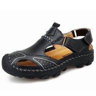 Spring Summer New Style Children's Sandals Fashion Baotou Breathable Children's Shoes Hand-Sewn Anti