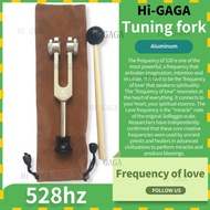 Tuning Fork Healing 528hz Plus Power Tuning Fork MI528 Tuning 528 with Massage Base Cloth Delivery C