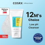 [COSRX OFFICIAL] Low pH Good Morning Gel Cleanser 50ml, BHA 0.5%, Tea Tree Leaf Oil 0.5%, Styrax Japonicus Branch &amp; Frui &amp; Leaf Extract 5%, Daily Mild Cleanser for Sensitive Skin