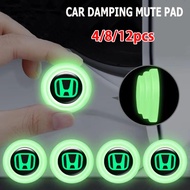 [Ready Stock] 4/12Pc Upgrate Honda Luminous Car Door Shock Absorber Gasket Sound Insulation Pad Shoc