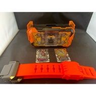 [ PRELOVED ] bandai kamen rider gotchard dx gotchard driver hopper liner chemy card