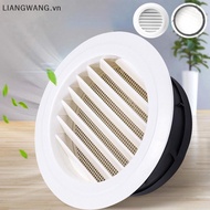 Exterior Wall Air Vent Grille Plastic Round Air Exhaust Vent Grille Ducting