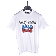 DSQUARED2 Letter Printing Fashion Round Neck Short Sleeve T-Shirt