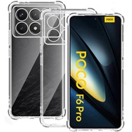 Poco F6Pro 5G(พร้อมส่งในไทย)เคสTPUใสกันกระแทกแบบคลุมกล้องXiaomi Poco F6 5G/Poco F6 Pro 5G/Redmi Turb