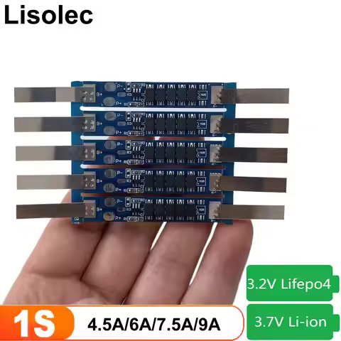 18650 1S BMS Used In 3.2V BMS For 1S LiFePO4 Battery And Li-ion Battery BMS And Charger 1S 6A 4.5A 7