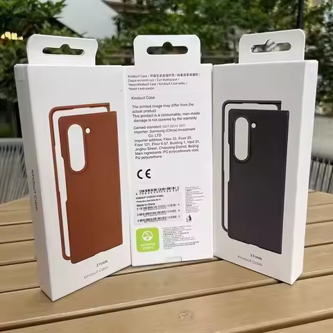 Original Leather Case For Samsung Z Fold 7 6 5G Slim Shockproof Back Cover Bumper For Galaxy Z Fold 