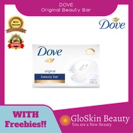 GLOSKIN BEAUTY Authentic &amp; Effective { !Dove Original Beauty Bar Soap Moisturizing Milk