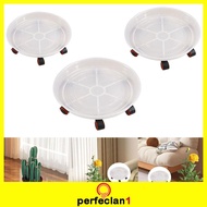 [Perfeclan1] Plant with Rolling Plant Stand Multifunctional Round Pot Mover Plant for Potted Plant