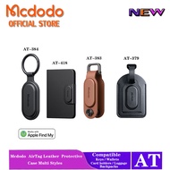 Mcdodo AirTag Leather Protective Case Keychain Luggage Tag Wallet Anti-lost Cover AT-418 384 383 379