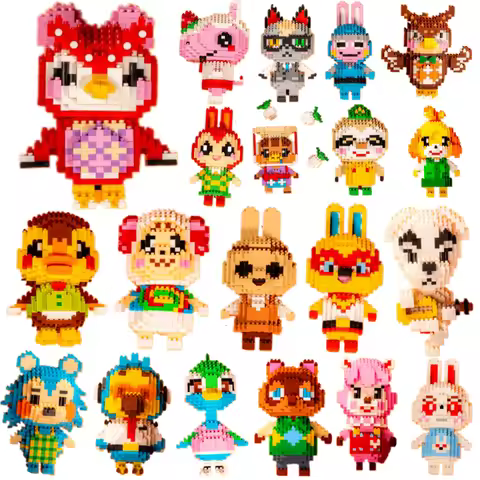 Creative Animal Forest Friends Association Building Blocks Raymond Model Toys Puzzle Decompression G