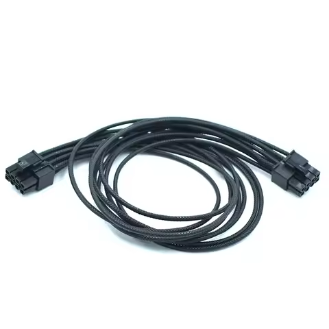 16AWG 40cm GPU PCIE 8(6+2)pin Power Supply Cable Replacement for Corsair RM550x RM650x RM750x RM850x