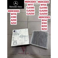 MERCEDES BENZ W176 A180 A200 A250 W117 CLA180 CLA200 CLA250 GLA200 CABIN AIR FILTER ( 246 830 0018 )