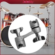 Lohobby Drum Cymbal Clamp Metal Sturdy Easy to Install Cymbal Percussion Mount Clamp