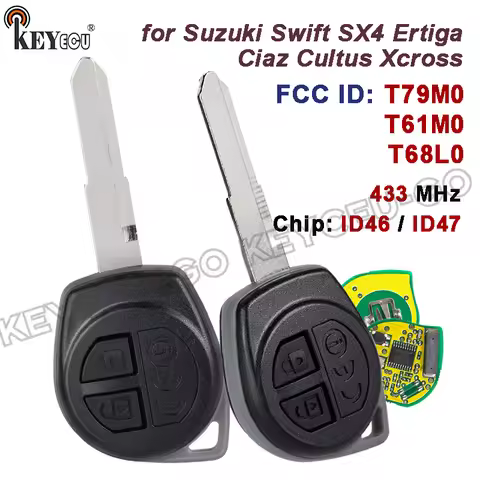 KEYECU 433MHz ID46 / ID47 Chip 37182-78M00 T79M0 / T61M0 / T68L0 for Suzuki Ciaz Cultus Ertiga Swift