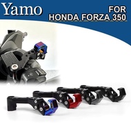 台灣現貨HONDA 適用於本田 FORZA350 NSS350 20-23 改裝後視鏡收納掛鉤行李掛鉤 CNC鋁合金掛鉤