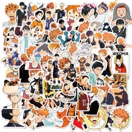 Haikyuu!! 102/52/50pcs Japanese Comic Stickers HAIKYU Anime Luggage Laptop Guitar Waterproof Sticker