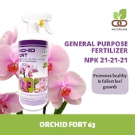 STARX Orchid Fort 63 21 + 21 + 21 + TE Spray (1L) | Fertiliser / Fertilizer for Flowering Plants | Vegetables | Flowers