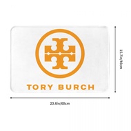 New Tory Burch (2) Bathroom Flannel Floor Mat Toilet Toilet Anti-slip Foot Mat Coffee Table Door Absorbent Floor Mat Quick-Drying Entry Carpet Living Room Sofa Bedroom Toilet Floor Mat 16x24in Ready Stock