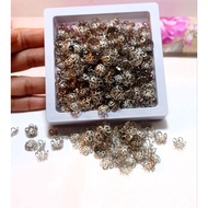 CROWN BOWL BEAD CRAFT MATERIALS 10 MM