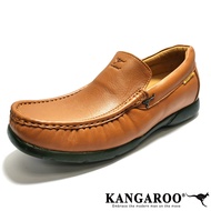 KANGAROO men full leather loafers causal shoes |kasut kulit lelaki KANGAROO