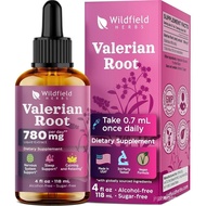 4 Oz Valerian Root Extract Liquid Drops -  & Support | 2 Month Supply | - Made in USA - Valerian Roo