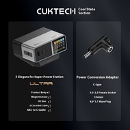 CUKTECH สถานีพลังงานแรงสูง30พอร์ต TA3005U คอมพิวเตอร์เครื่องชาร์จตั้งโต๊ะมือถือฐานอเนกประสงค์แกลเลีย