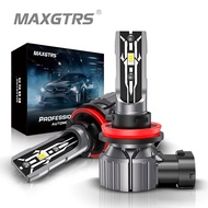 MAXGTRS 2x H4 H7 H8 H11 9005 HB3 9006 HB4 5530 Chip Led Bulb 70W Car Fog Driving Lights HeadLight 6000K White 12V