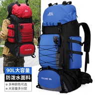 90L Camping Extra Large Outdoor Backpack Men Women Large Capacity Outing Working Travel Luggage Bag 