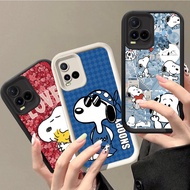 HK-38 Snoopy Luxury shockproof Casing for VIVO Y21 Y21t Y21e Y21s Y33s Y300 T4 IQOO Z10 13 Pro Plus